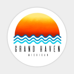 Grand Haven Sunset Magnet